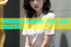 海角社区封：探索互动、分享、连接的社交平台