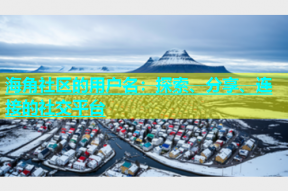 海角社区的用户名：探索、分享、连接的社交平台