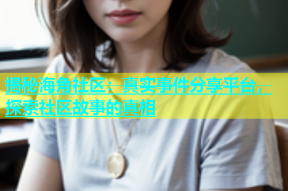 揭秘海角社区：真实事件分享平台，探索社区故事的真相