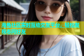 海角社区实时互动交友平台，轻松发现志同好友