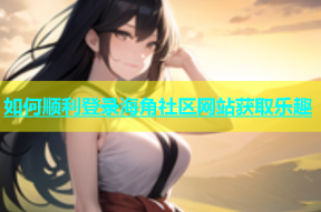 如何顺利登录海角社区网站获取乐趣