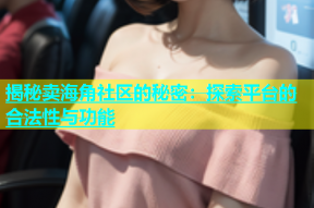 揭秘卖海角社区的秘密：探索平台的合法性与功能