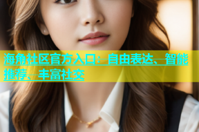 海角社区官方入口：自由表达、智能推荐、丰富社交