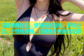 注册海角社区，体验实时互动、多元社交、个性化推荐，打造属于你的社交圈