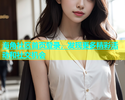 海角社区首页登录，发现更多精彩活动和社交机会  第1张