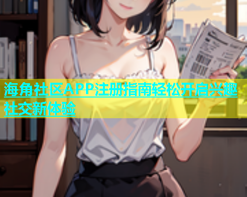海角社区APP注册指南轻松开启兴趣社交新体验  第1张